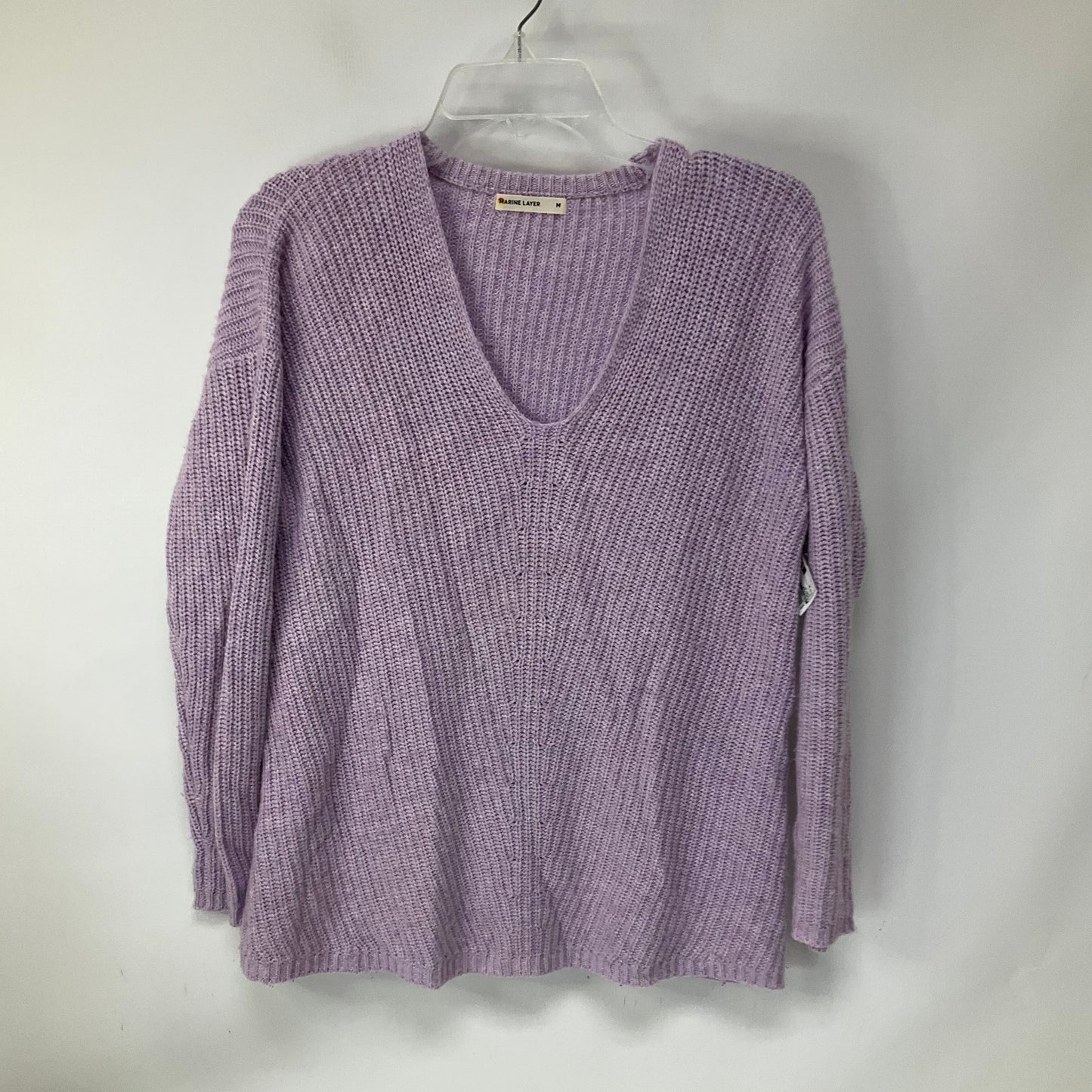 Sweater By Marine Layer In Purple, Size: M