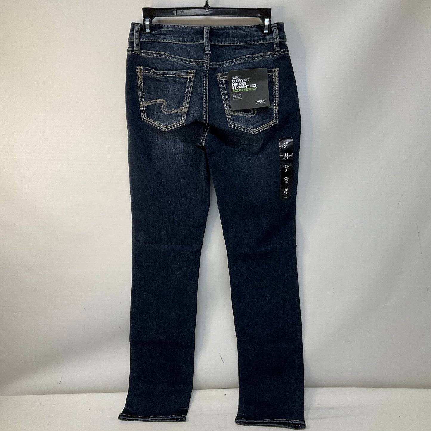 Jeans Straight By Silver In Blue Denim, Size: 2