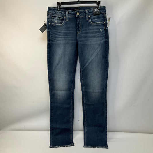 Jeans Straight By Silver In Blue Denim, Size: 2