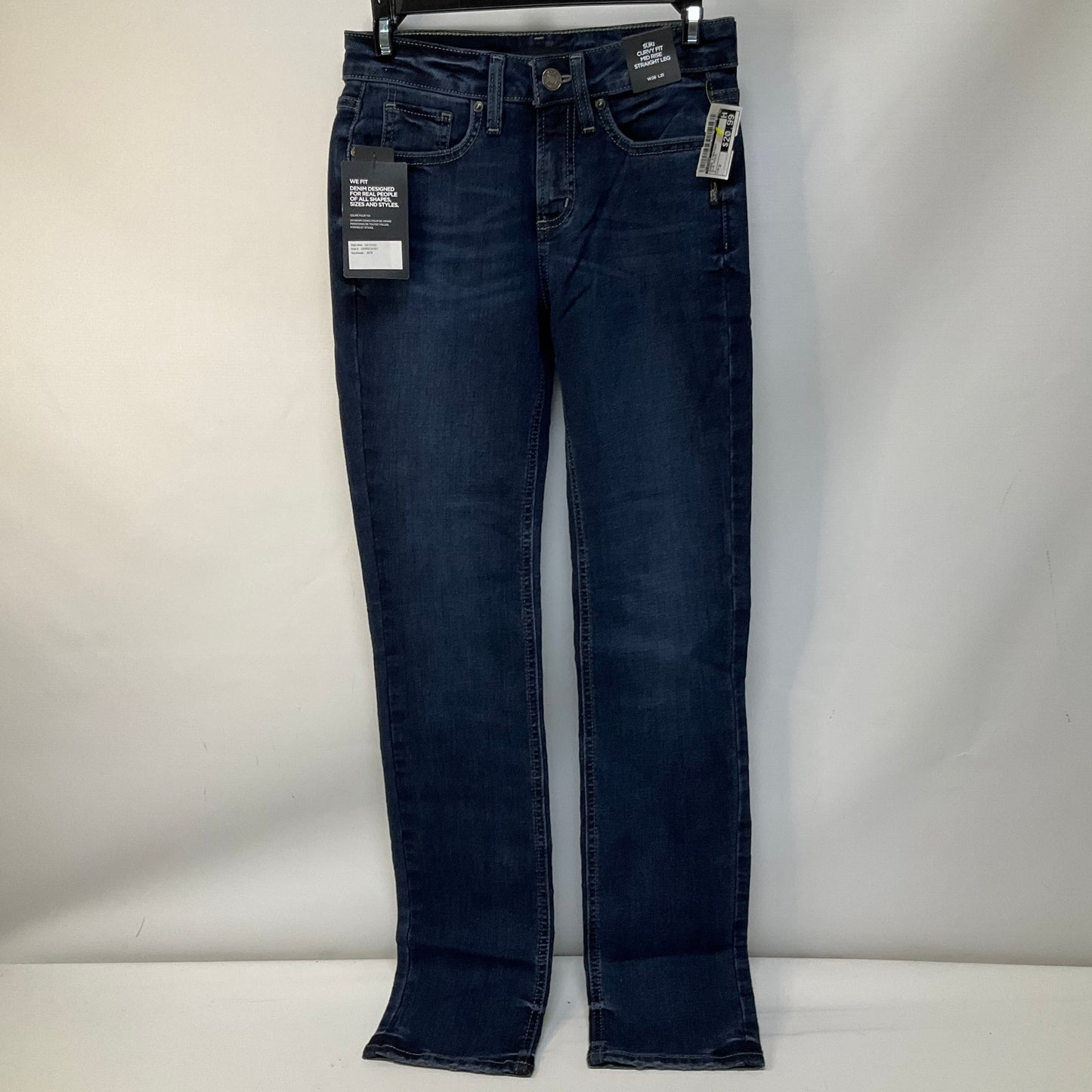 Jeans Straight By Silver In Blue Denim, Size: 2