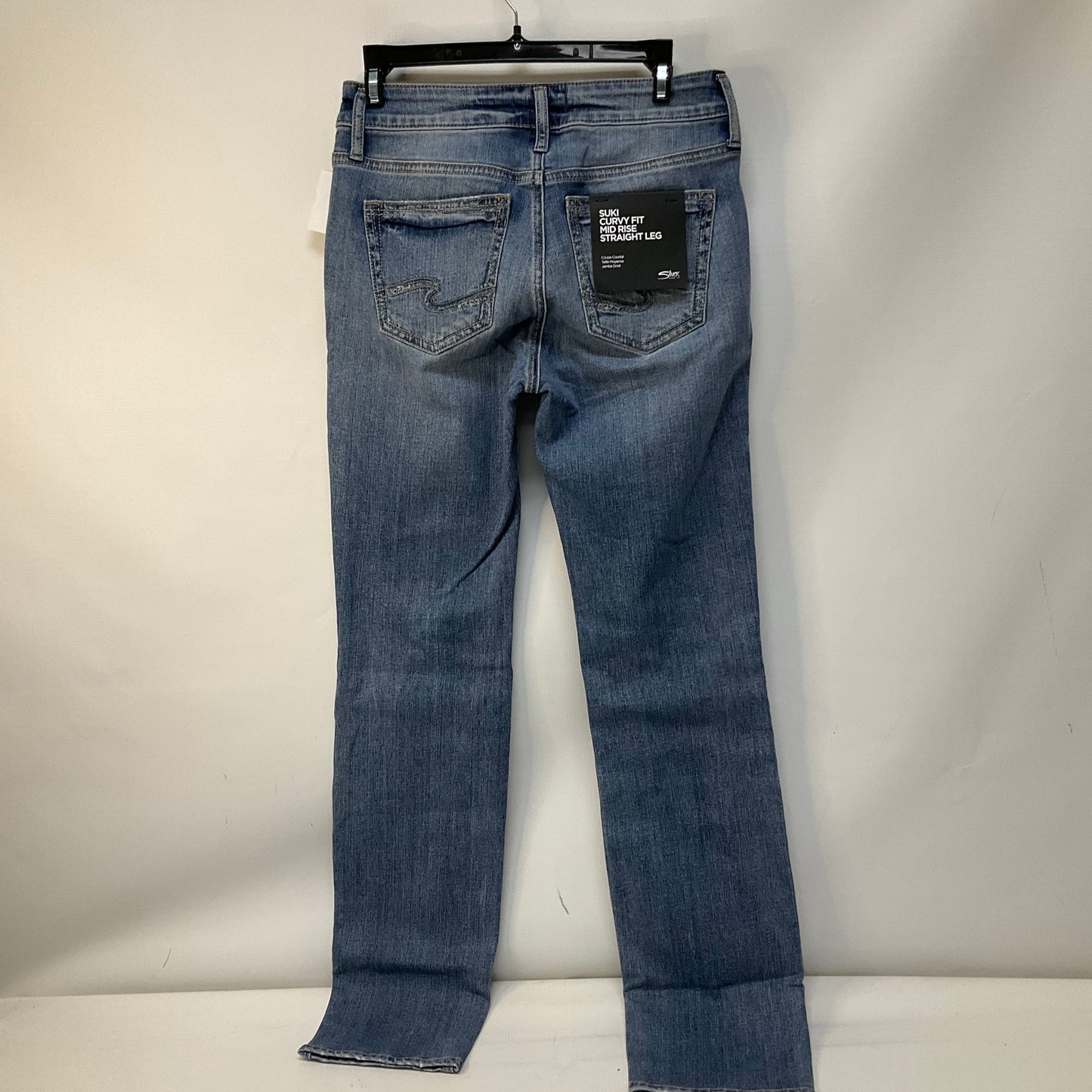 Jeans Straight By Silver In Blue Denim, Size: 2