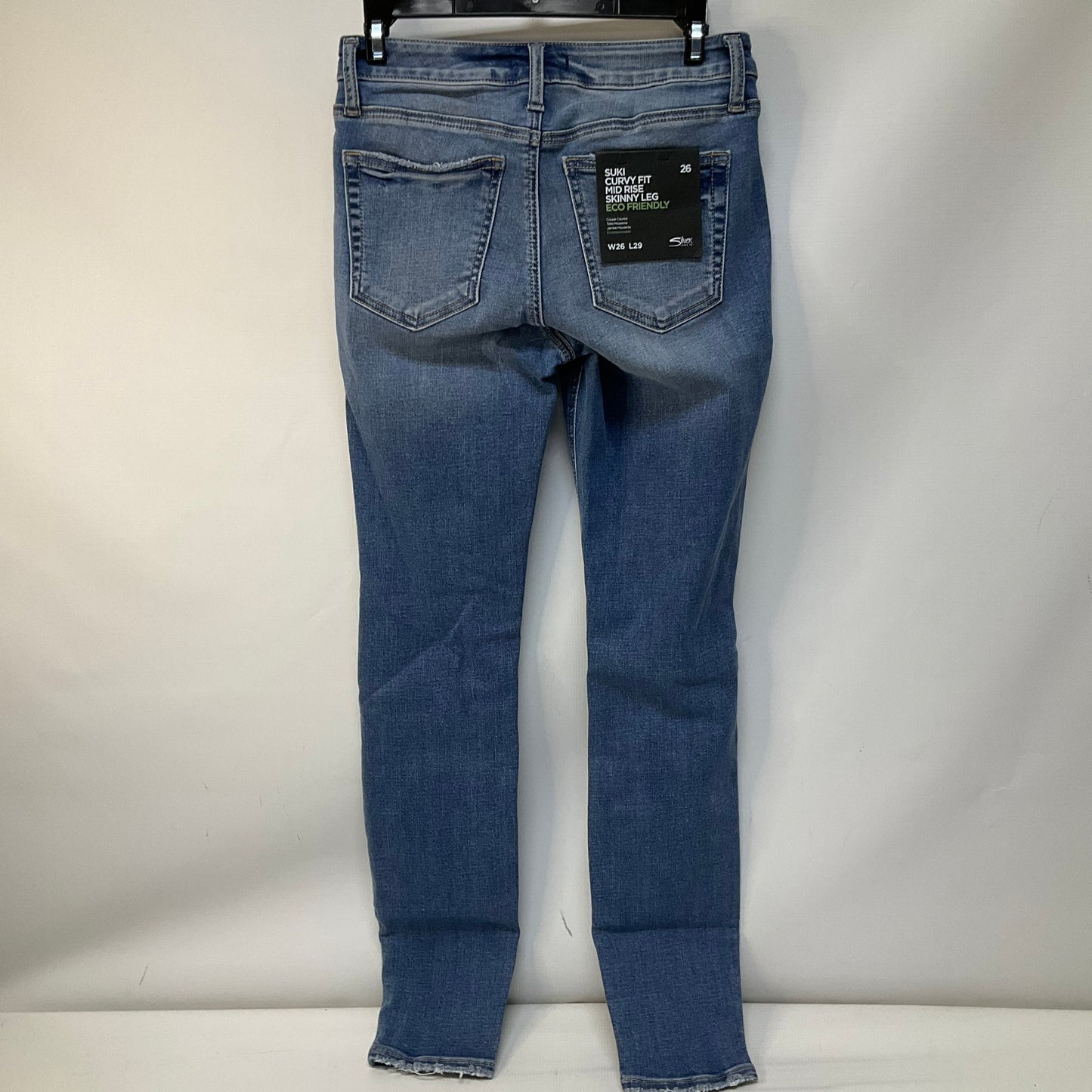 Jeans Skinny By Silver In Blue Denim, Size: 2