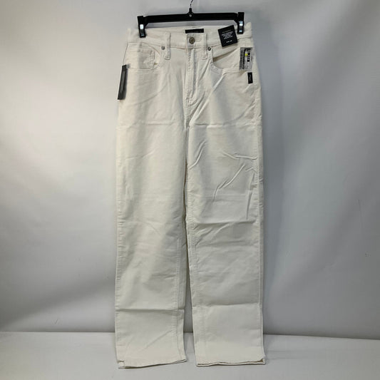 Pants Corduroy By Silver In White, Size: 2