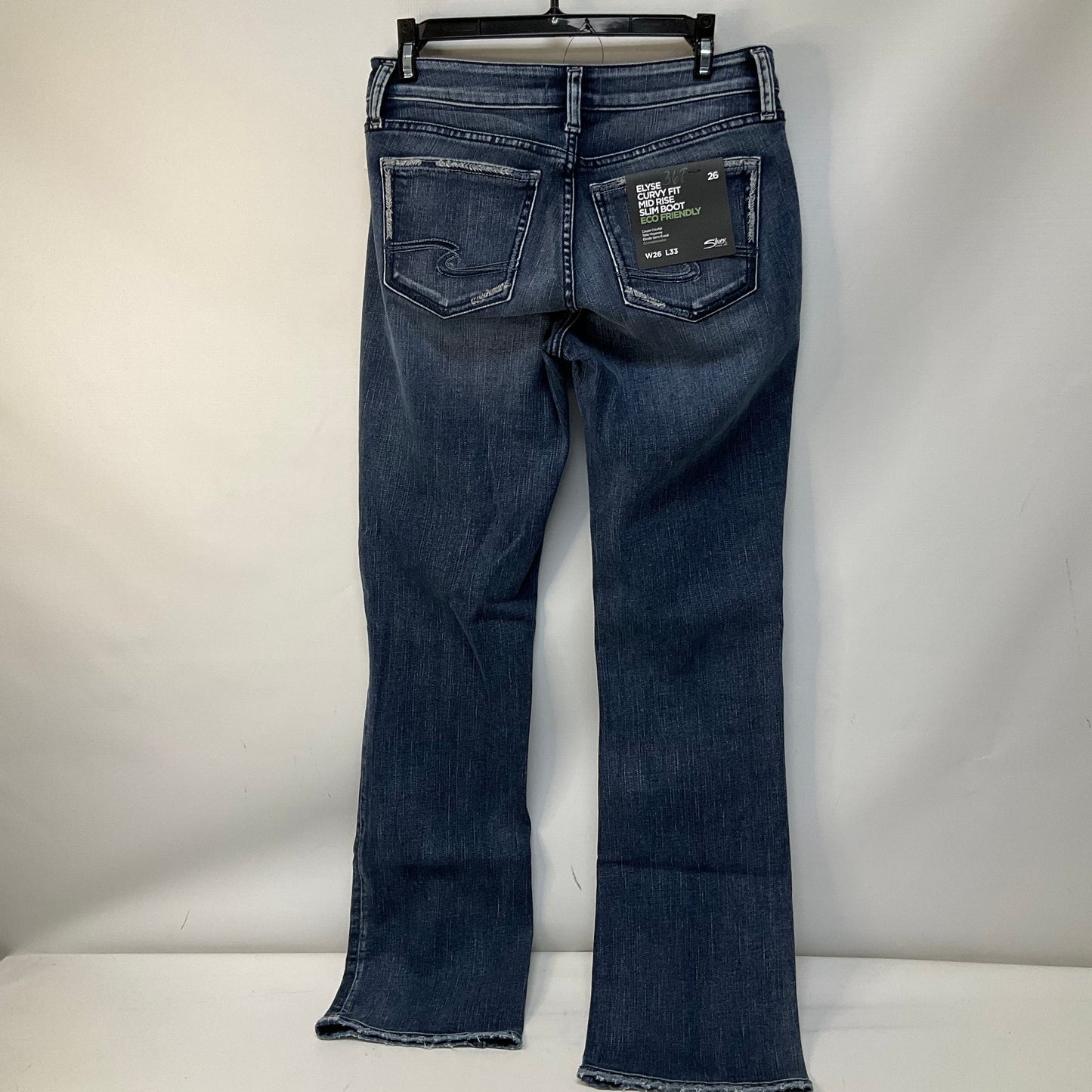 Jeans Boot Cut By Silver In Blue Denim, Size: 2