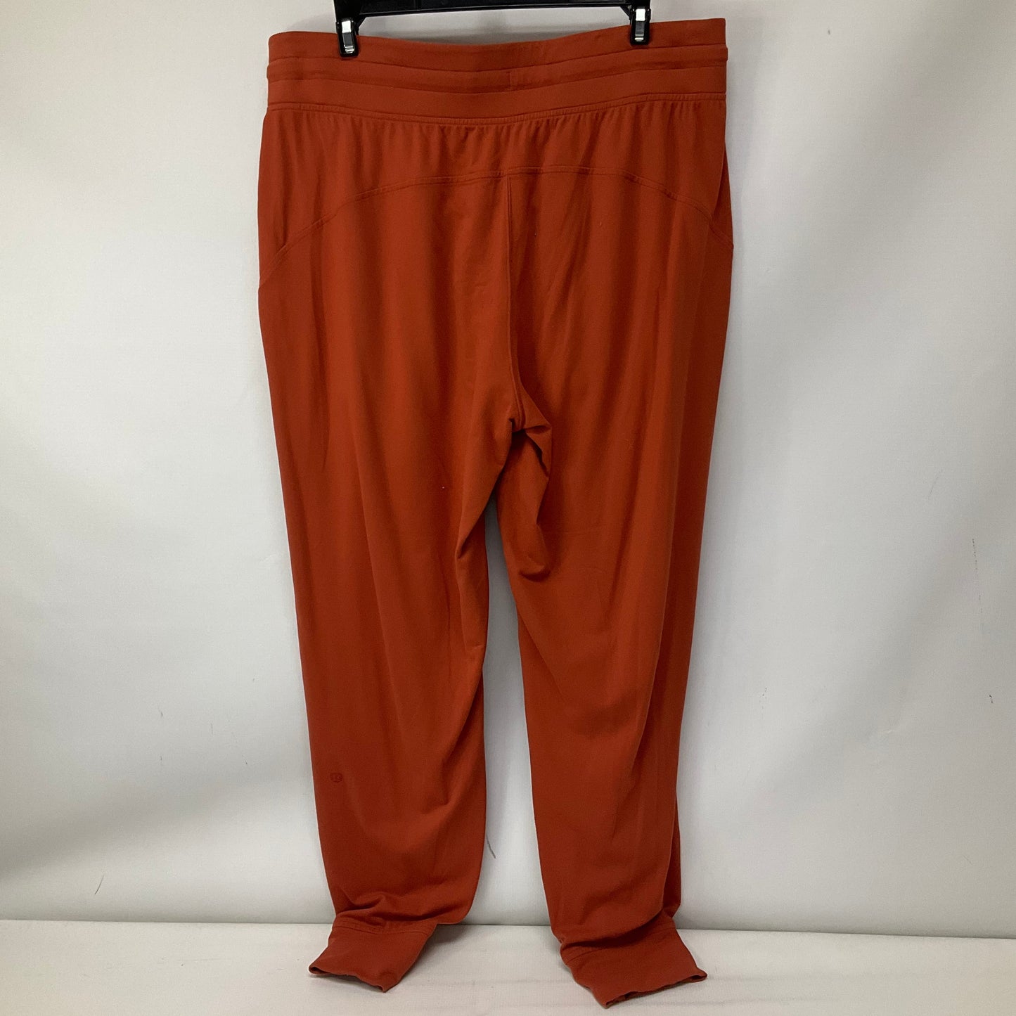 Athletic Pants By Lululemon In Orange, Size: 12