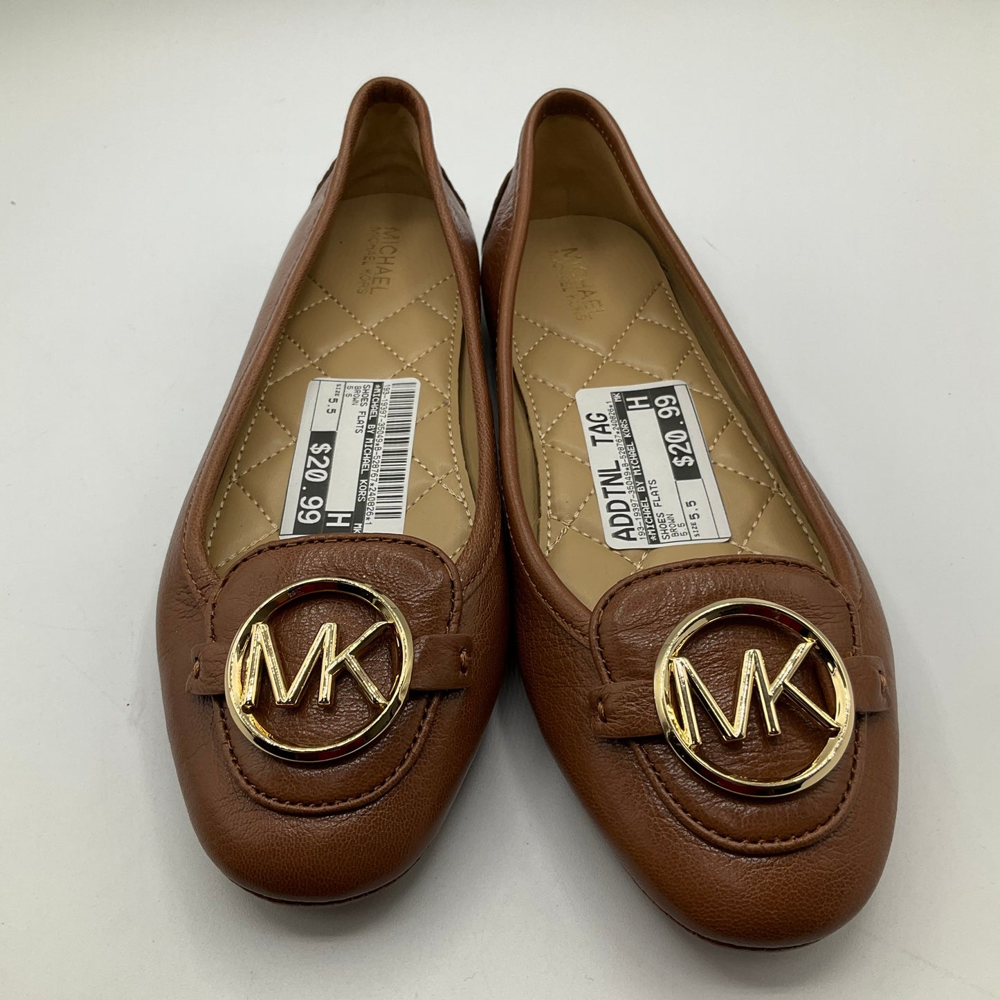 Shoes Flats By Michael By Michael Kors In Brown, Size: 5.5