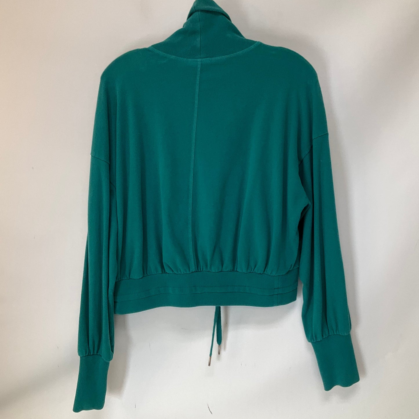 Athletic Top Long Sleeve Collar By Sweaty Betty In Green, Size: M