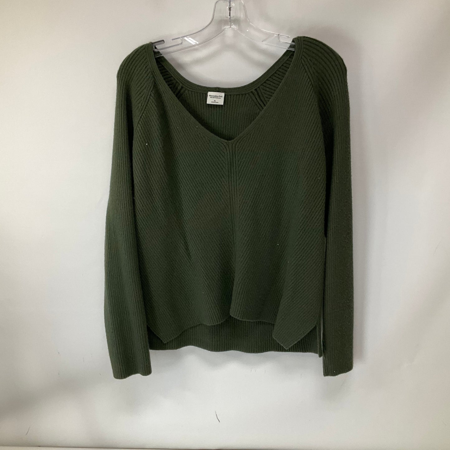 Sweater By Abercrombie And Fitch In Green, Size: Xl