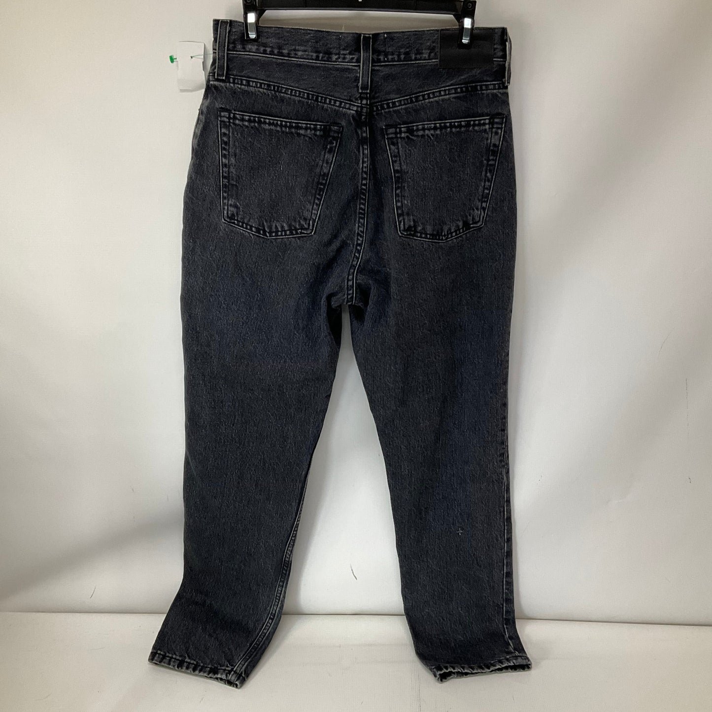 Jeans Straight By Everlane In Black Denim, Size: 4