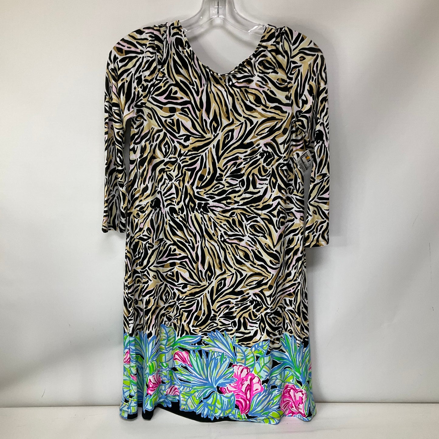 Dress Casual Midi By Lilly Pulitzer In Multi-colored, Size: Xs