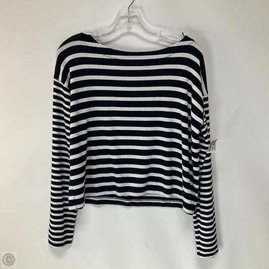 Top 3/4 Sleeve Basic By Rag And Bone In Striped Pattern, Size: Xs