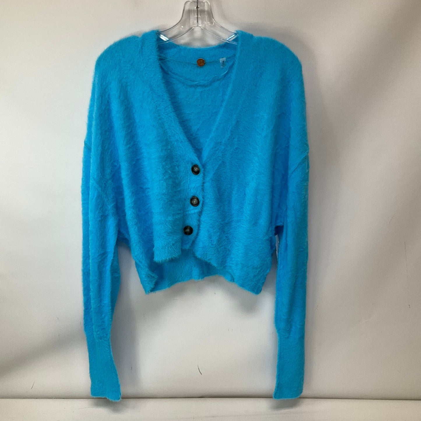 Cardigan By Free People In Blue, Size: S