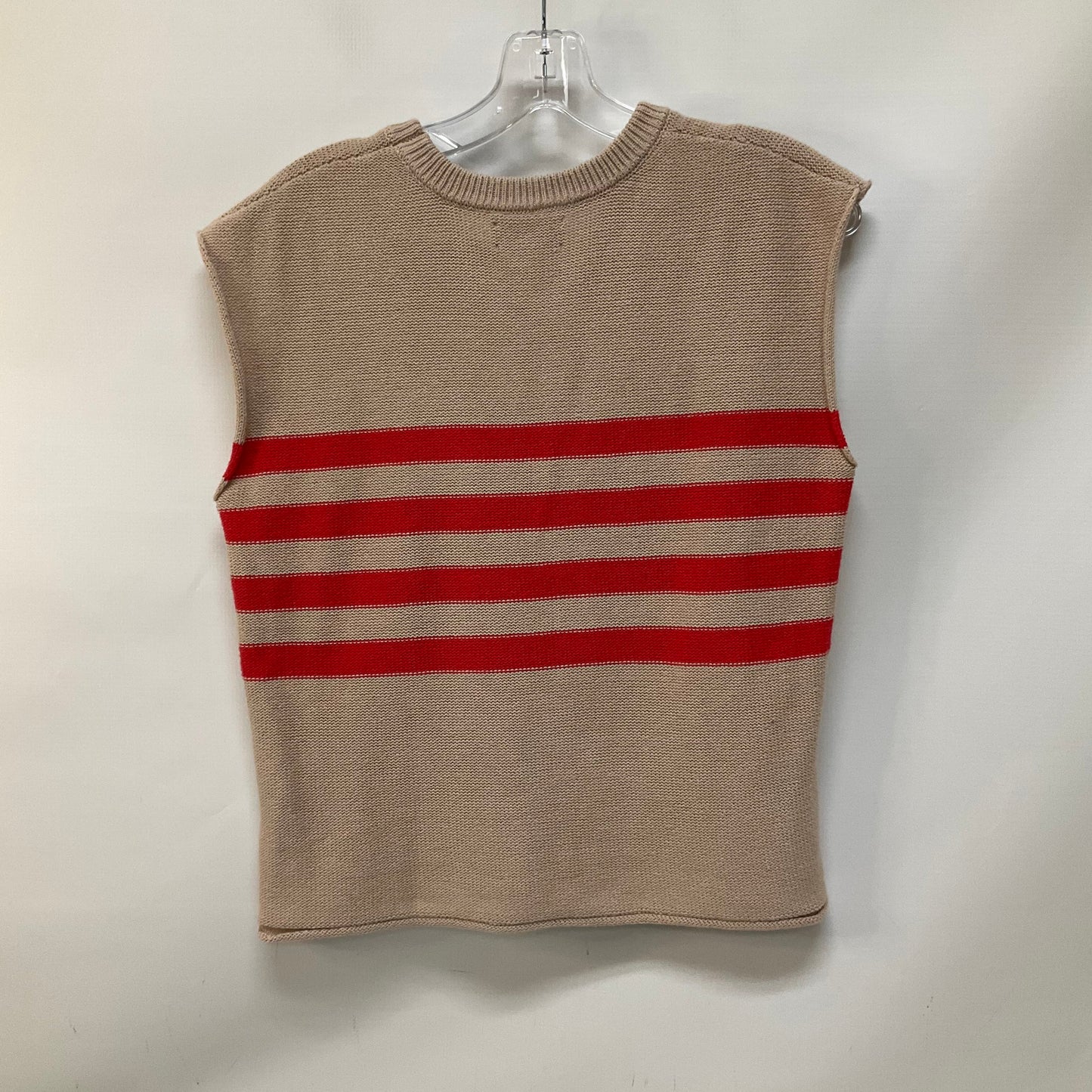 Top Sleeveless By Evereve In Striped Pattern, Size: Xs