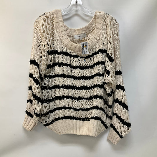 Sweater By John + Jenn In Striped Pattern, Size: Xs