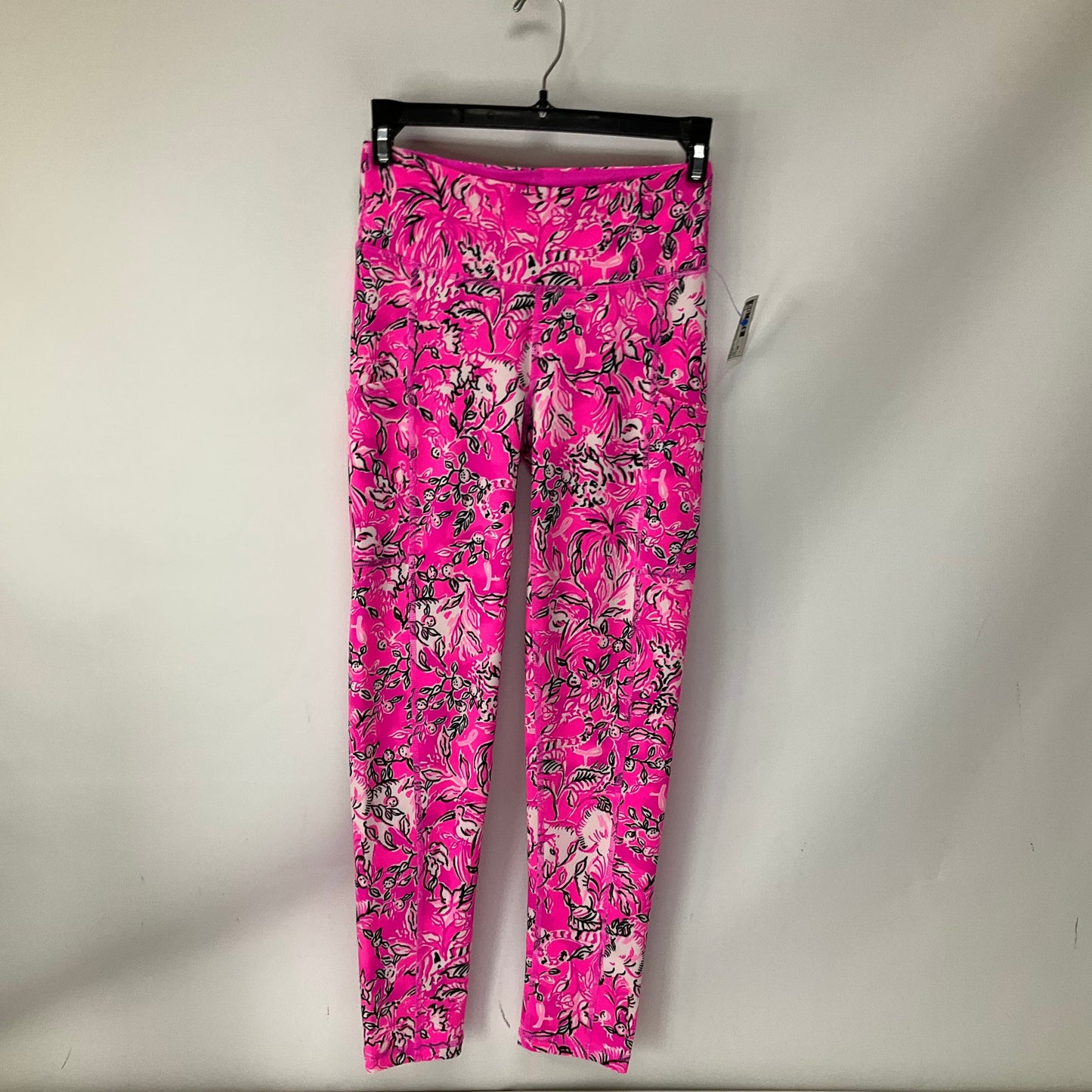 Athletic Leggings Capris By Lilly Pulitzer In Multi-colored, Size: Xs