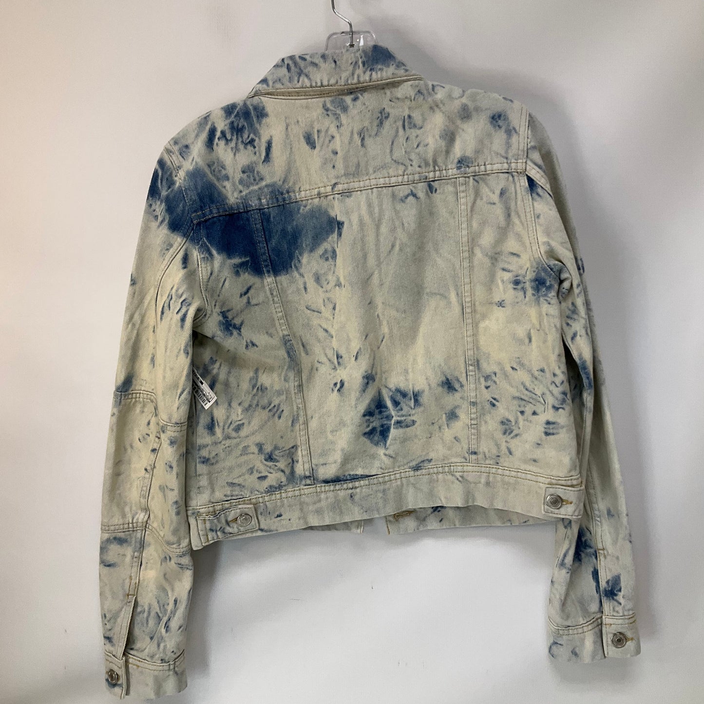 Jacket Denim By Free People In Blue Denim, Size: S