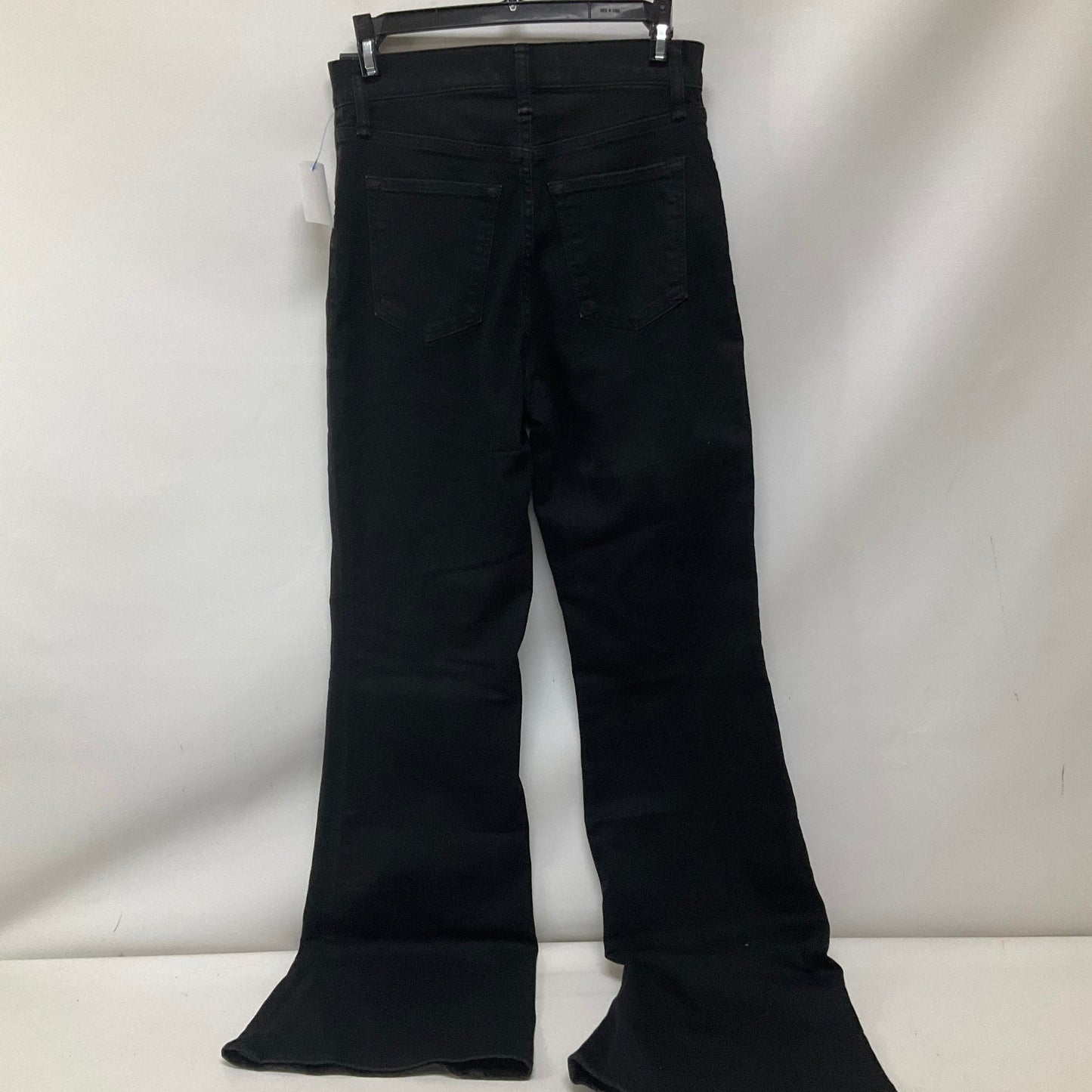 Jeans Boot Cut By Abercrombie And Fitch In Black Denim, Size: 4