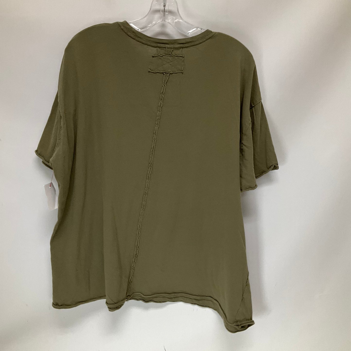 Top Short Sleeve Basic By We The Free In Green, Size: L