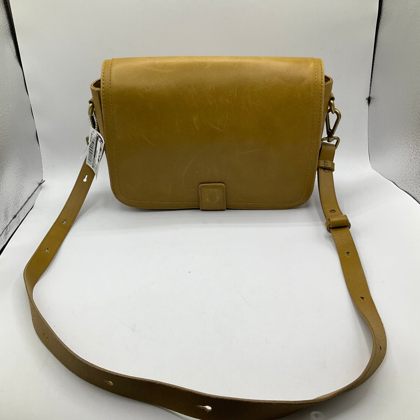 Crossbody Leather By Madewell, Size: Medium