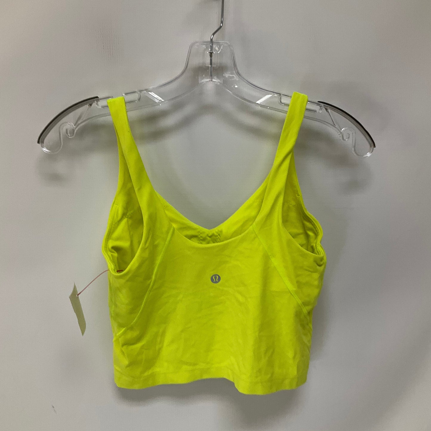 Athletic Tank Top By Lululemon In Yellow, Size: 6