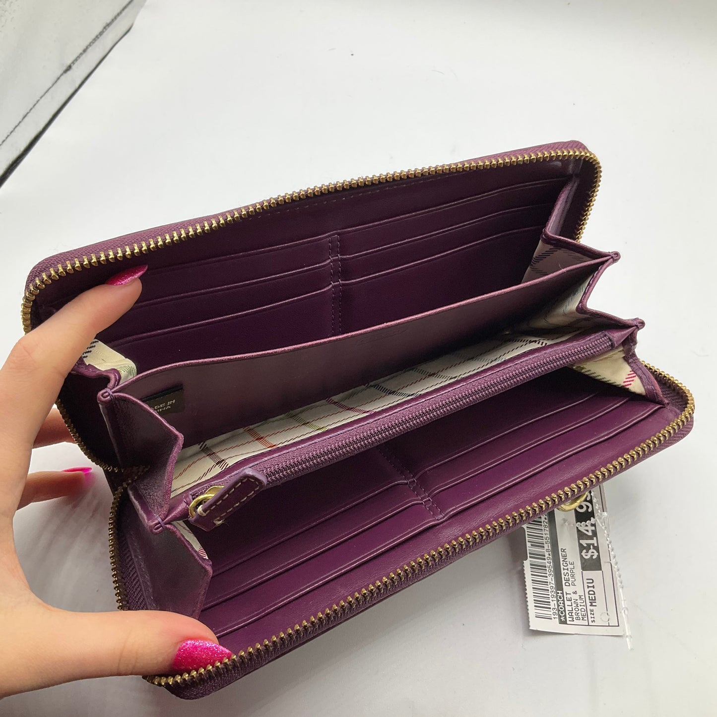 Wallet Designer By Coach, Size: Medium