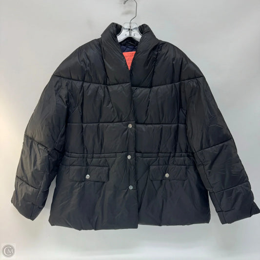 Coat Puffer & Quilted By J. Crew In Black, Size: Xl