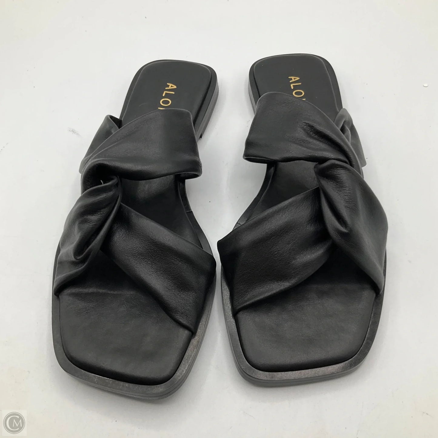 Sandals Flats By Cma In Black, Size: 5