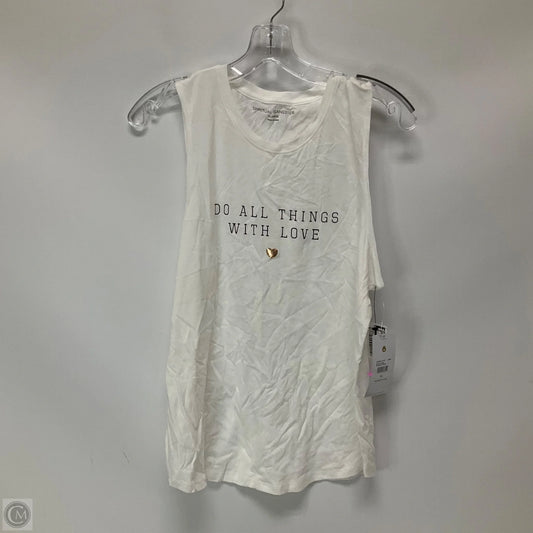 Athletic Tank Top By Spiritual Gangster In White, Size: Xl