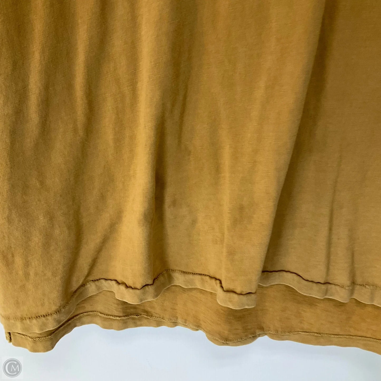 Top Short Sleeve Basic By Aerie In Yellow, Size: M