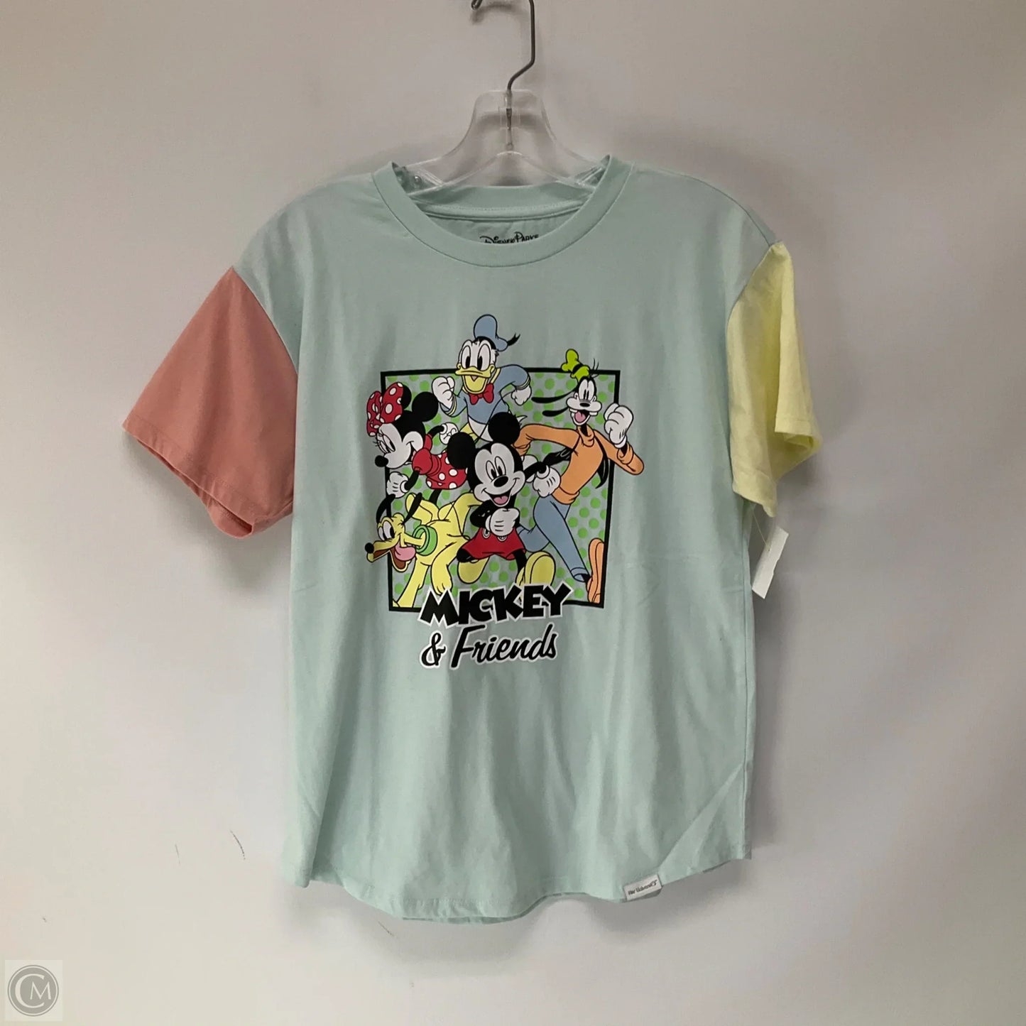 Top Short Sleeve By Disney In Multi-colored, Size: S