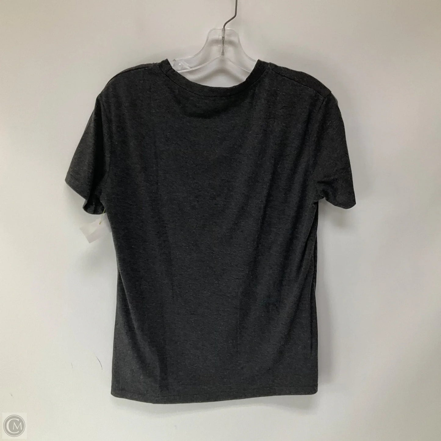 Top Short Sleeve By Cmf In Grey, Size: S