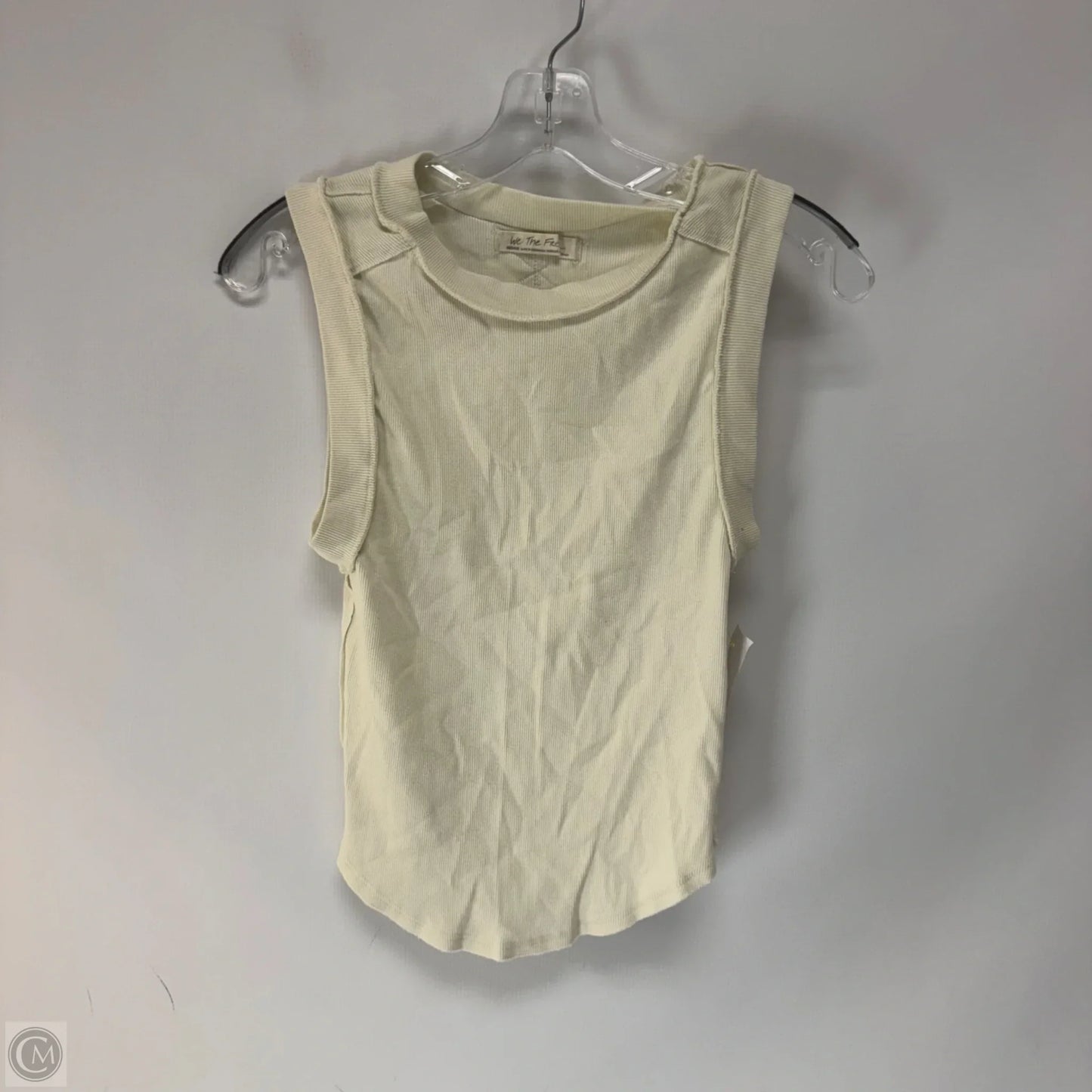 Top Sleeveless Basic By We The Free In Ivory, Size: M