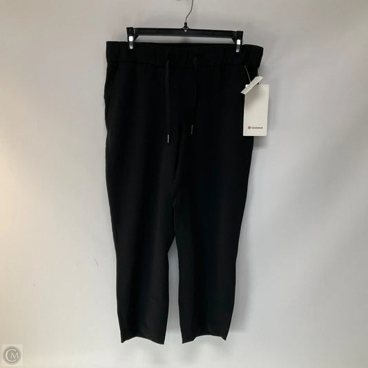 Athletic Pants By Lululemon In Black, Size: 6