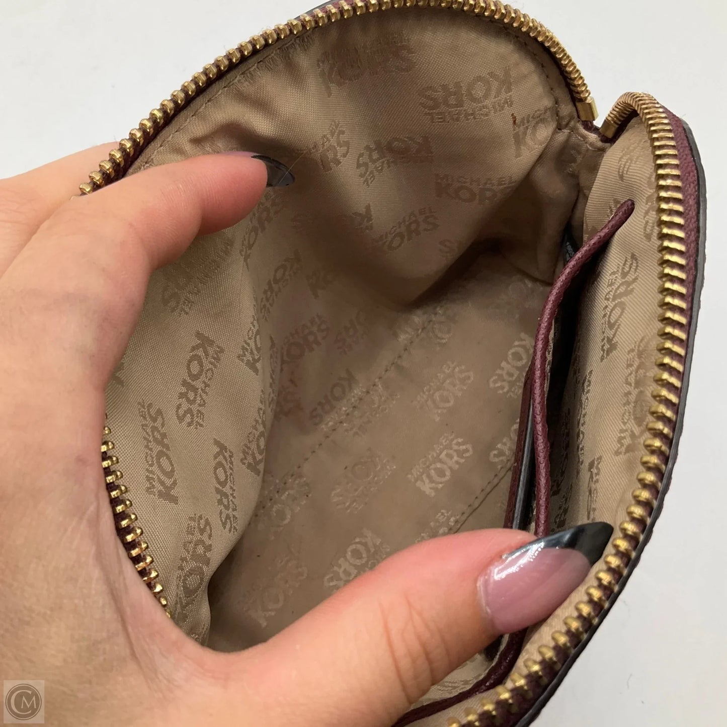 Makeup Bag Designer By Michael Kors, Size: Small