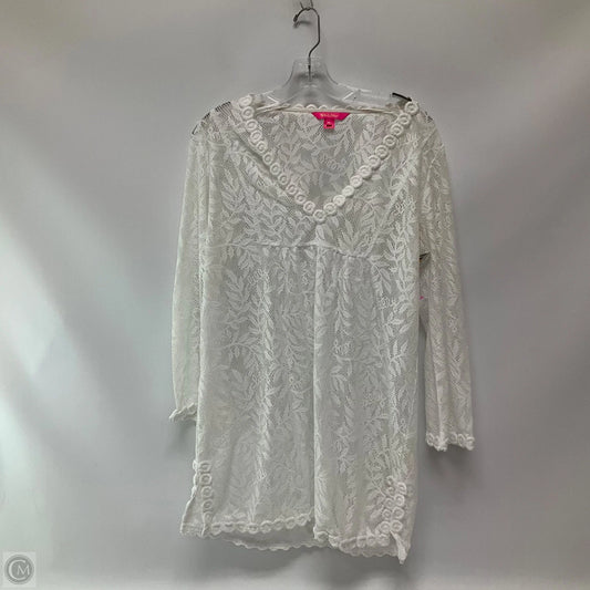 Tunic Designer By Lilly Pulitzer In White, Size: M
