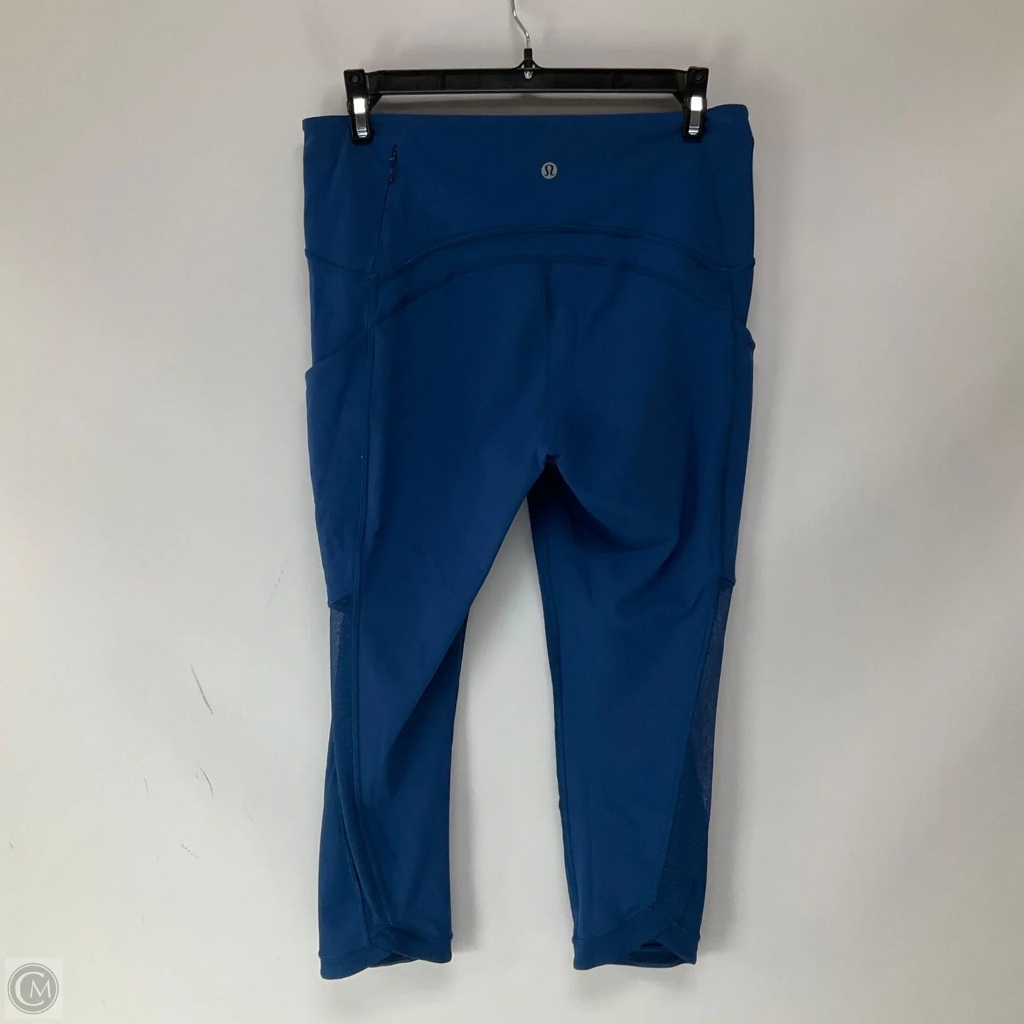 Athletic Leggings Capris By Lululemon In Blue, Size: 8