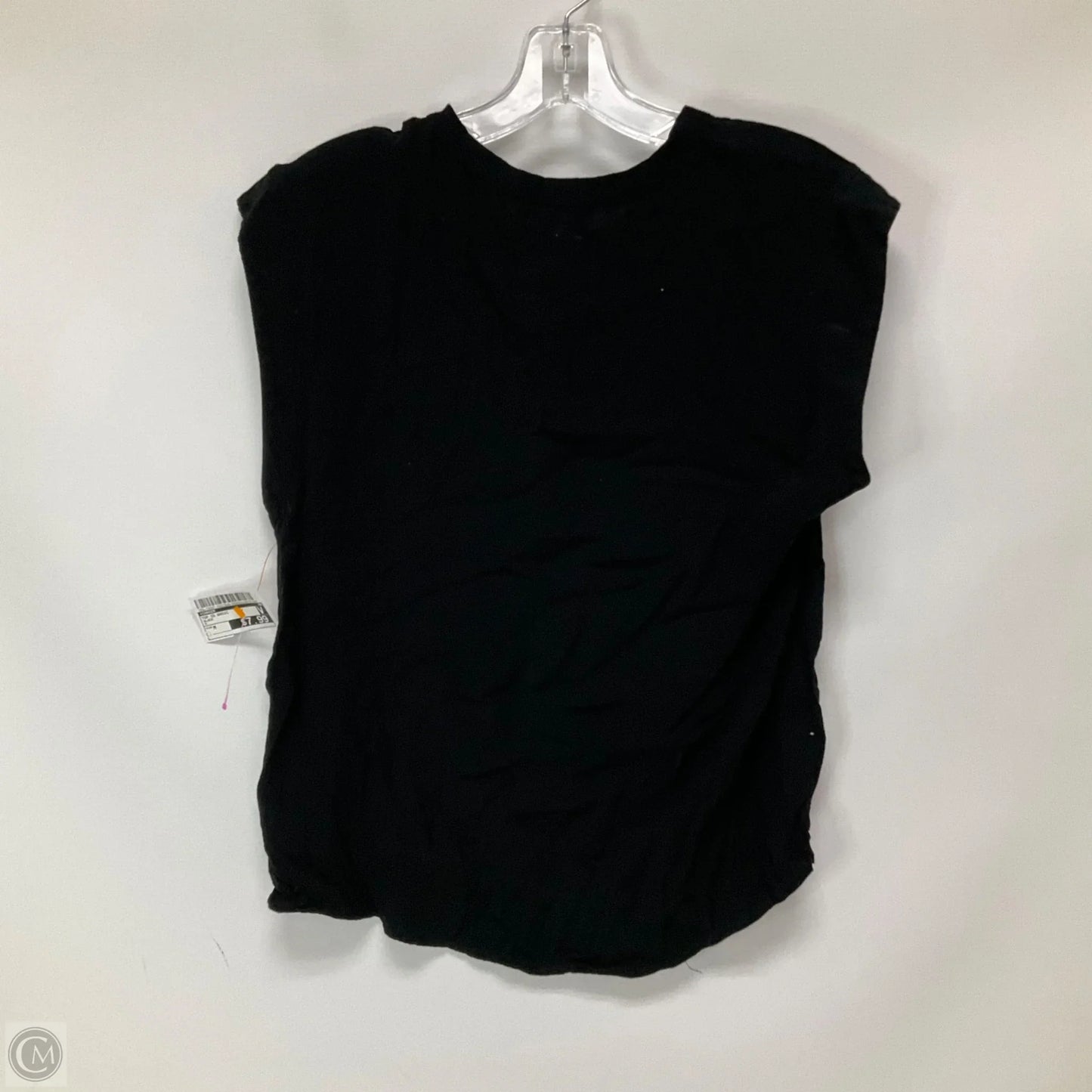 Top Short Sleeve Basic By Chaser In Black, Size: M