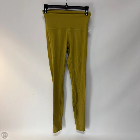 Athletic Leggings By Lululemon In Green, Size: 4