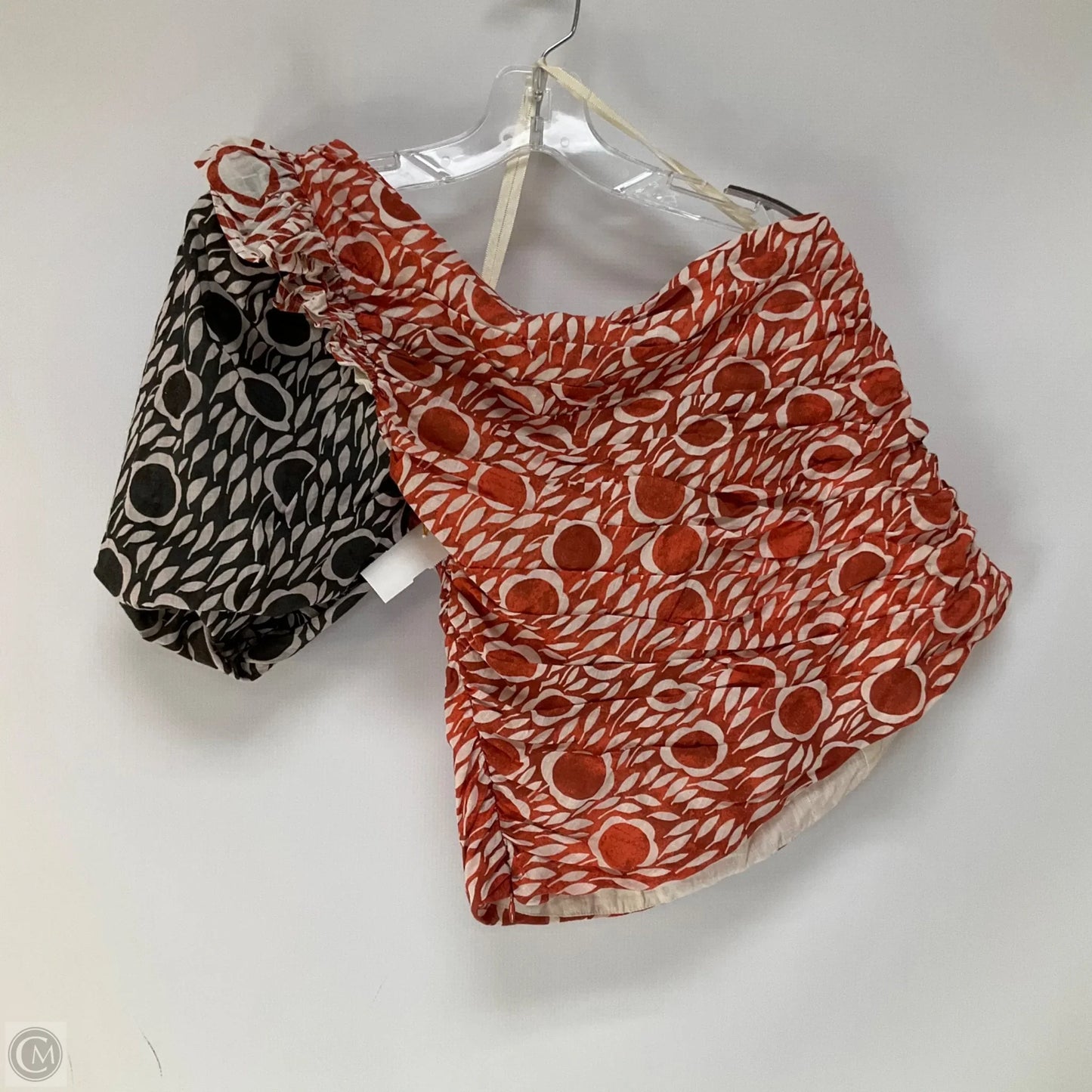 Top Short Sleeve By Anthropologie In Multi-colored, Size: S