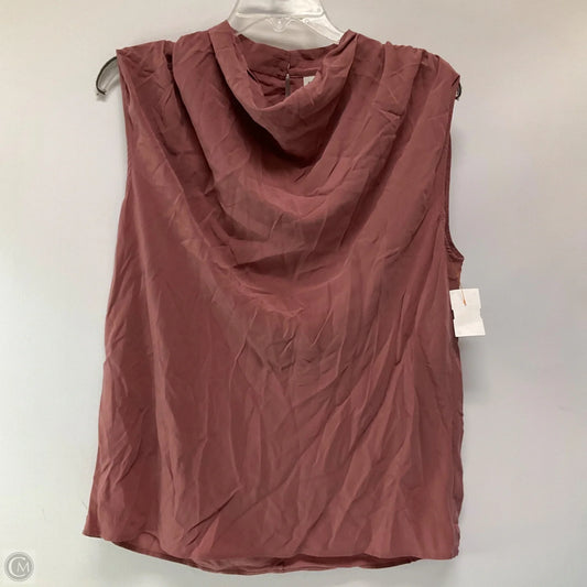 Top Sleeveless By Babaton In Pink, Size: M
