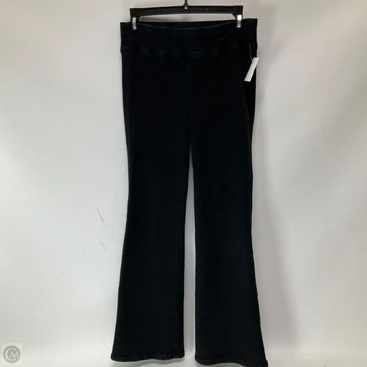 Jeans Flared By Frame In Black Denim, Size: Xs