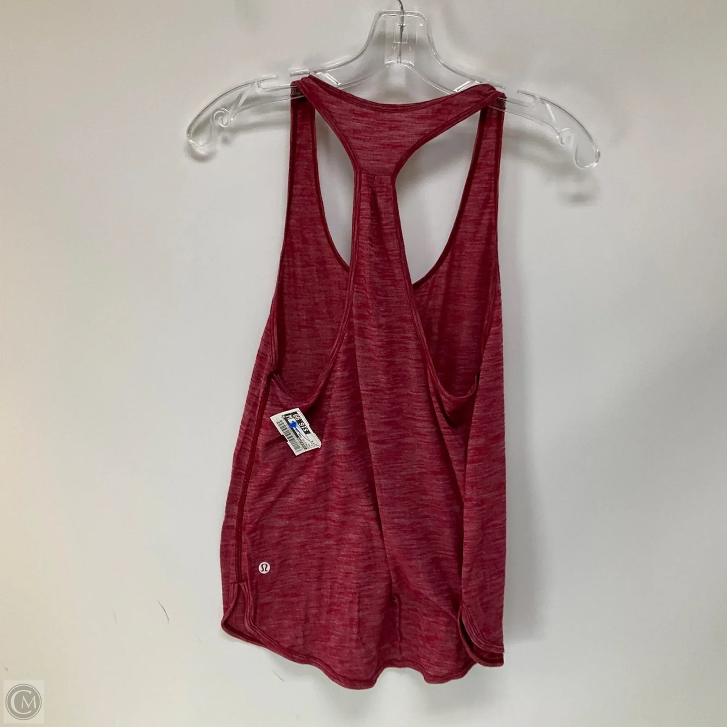 Athletic Tank Top By Lululemon In Red, Size: 4