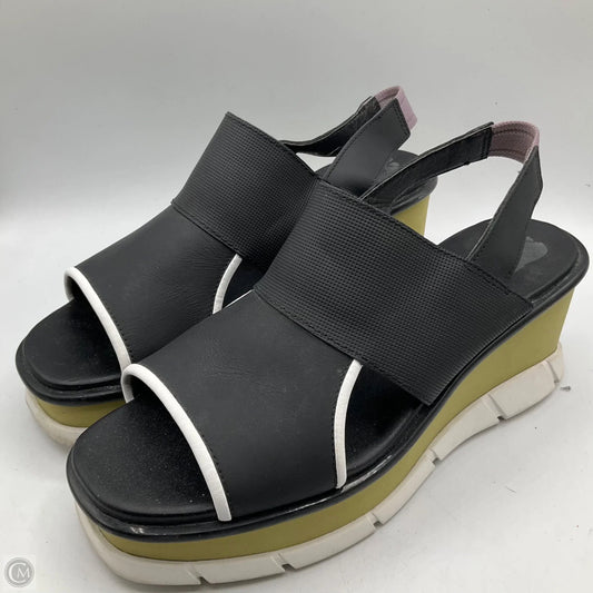 Sandals Heels Platform By Sorel In Black, Size: 10