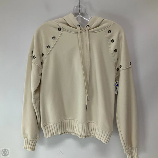 Top Long Sleeve By Evereve In Ivory, Size: S