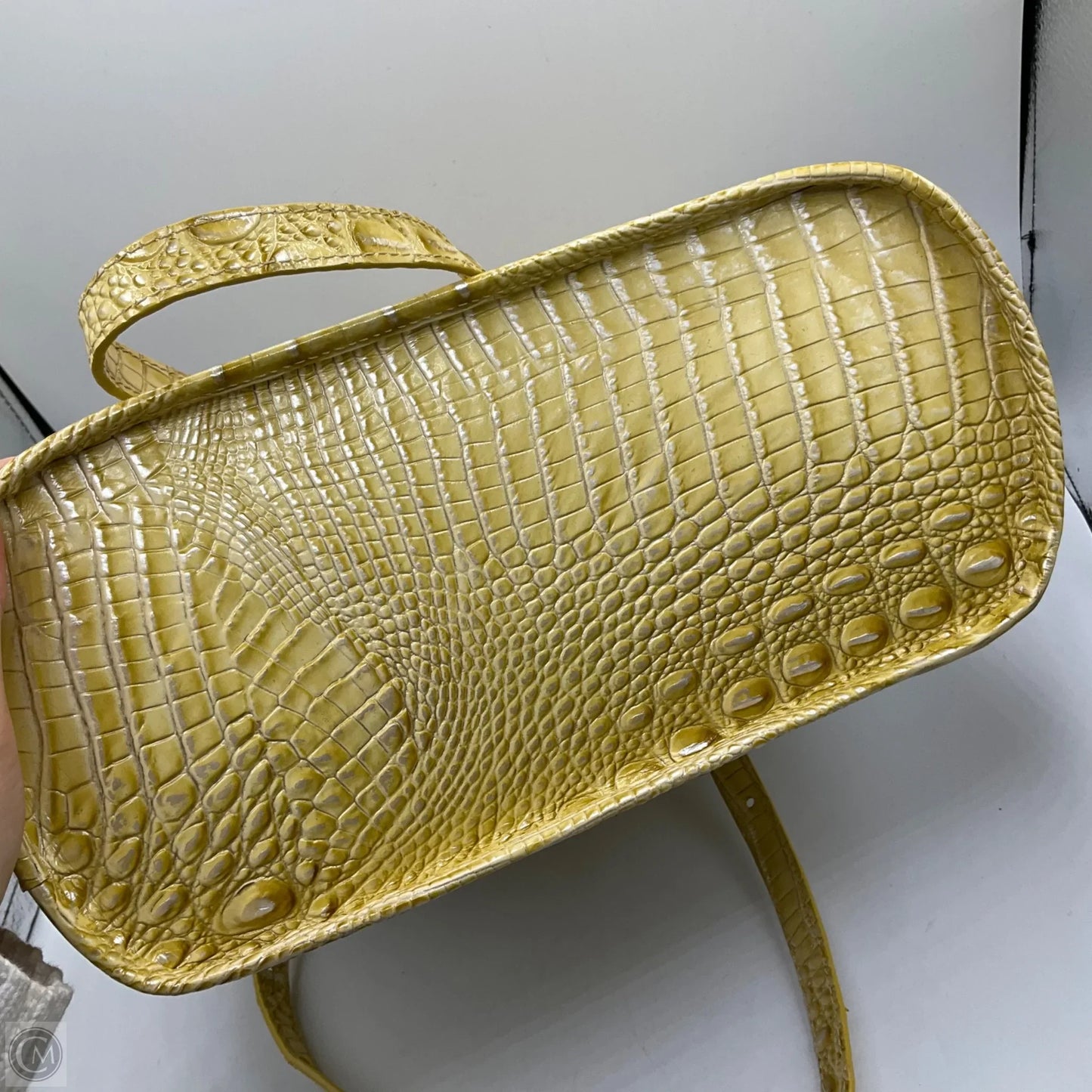 Handbag Designer By Brahmin, Size: Large