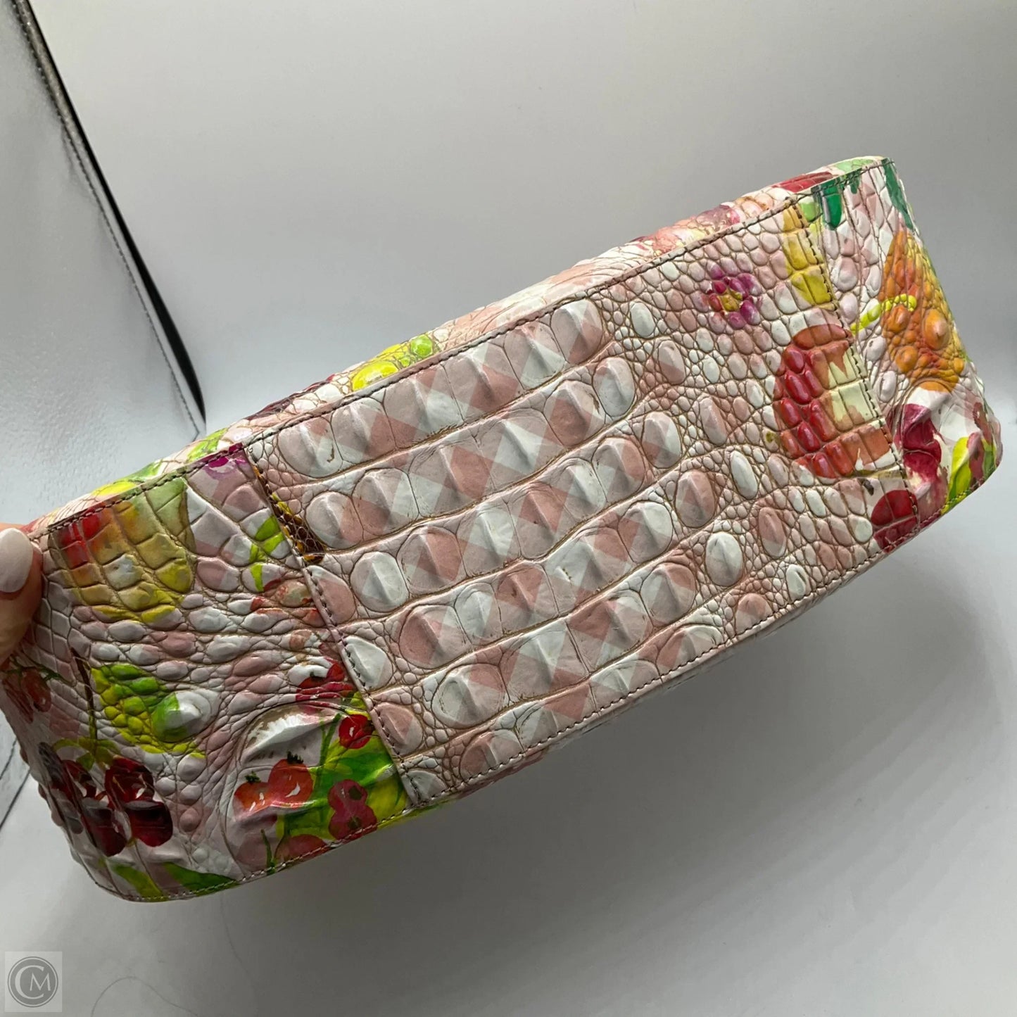 Handbag Designer By Brahmin, Size: Medium