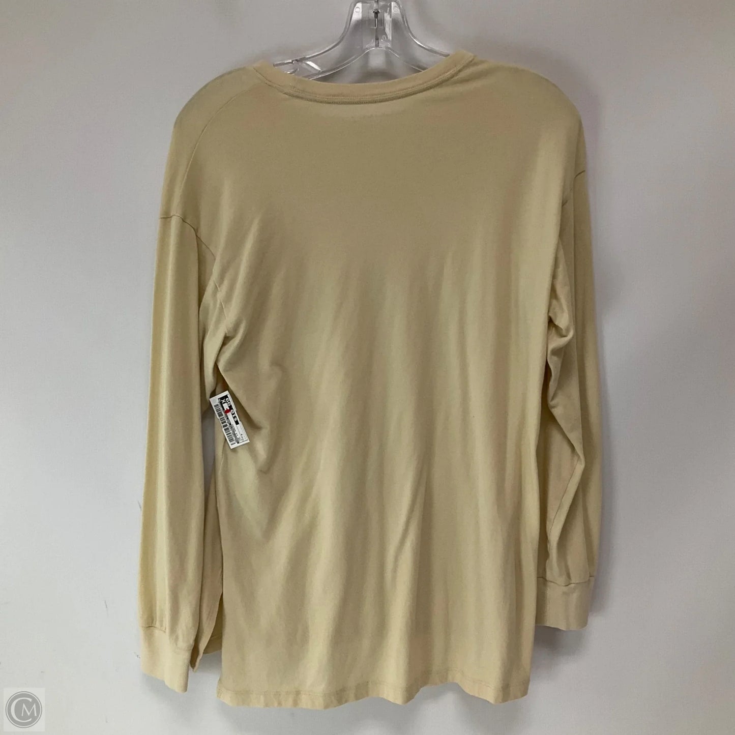 Top Long Sleeve Basic By Abercrombie And Fitch In Tan, Size: S