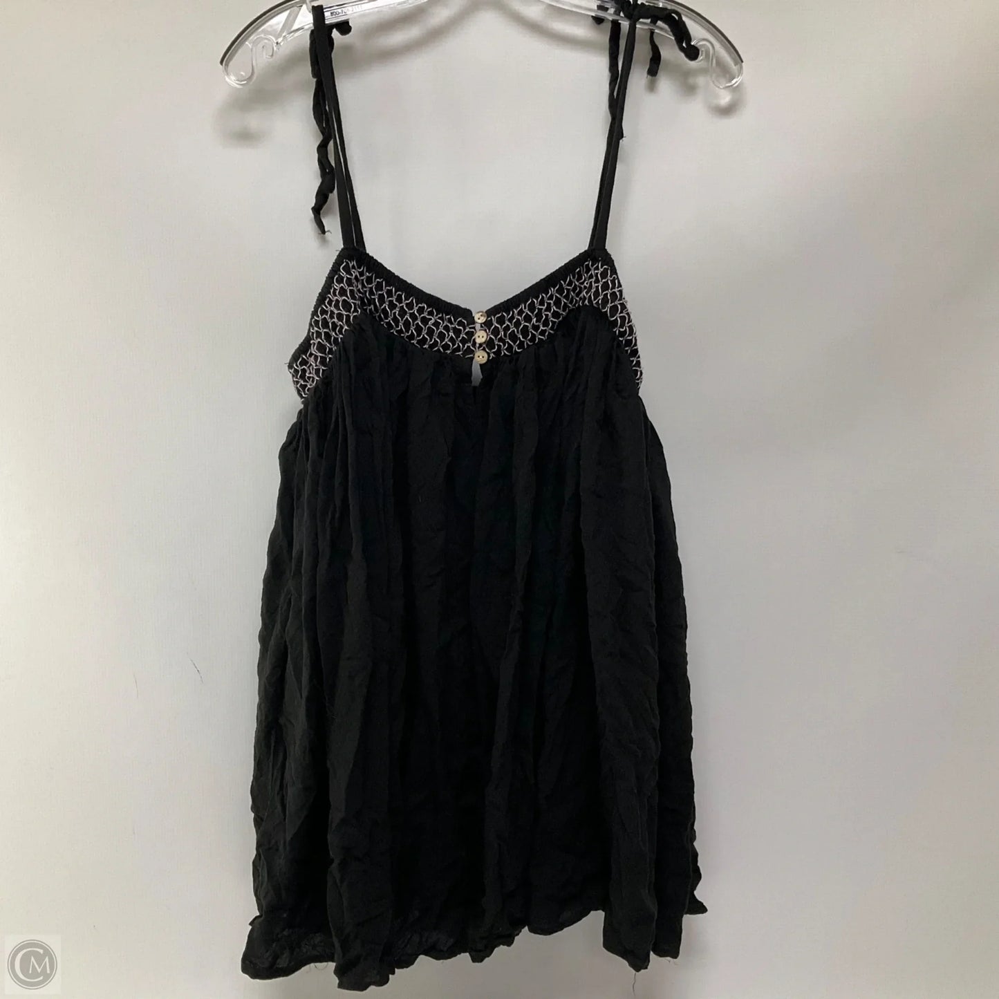 Top Sleeveless By Free People In Black, Size: M