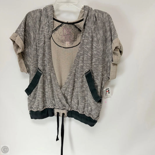 Top Short Sleeve By Free People In Grey, Size: Xs