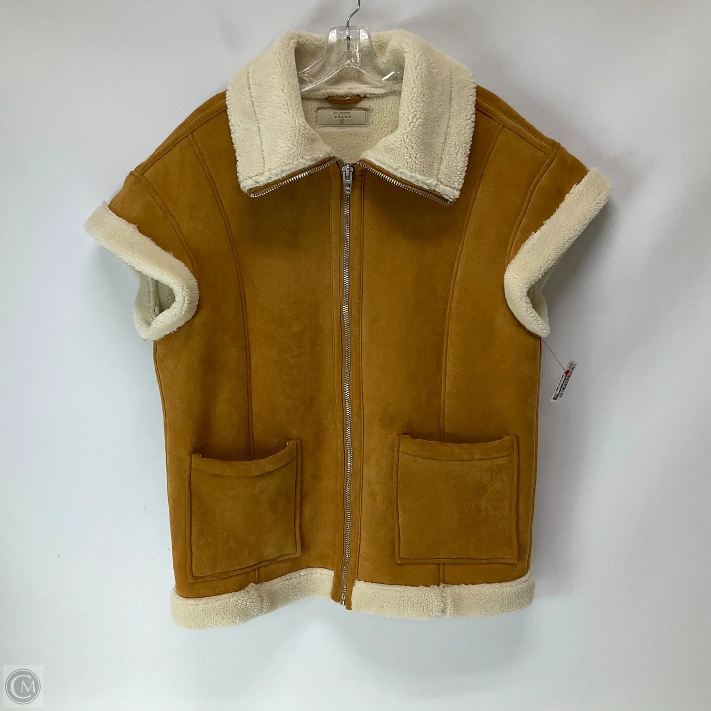 Vest Faux Fur & Sherpa By Blanknyc In Brown, Size: S